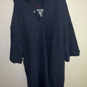 Izod Classic Black Polo Shirt Boys M